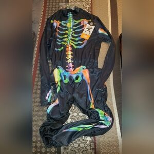 Adult skeleton Halloween costume XL